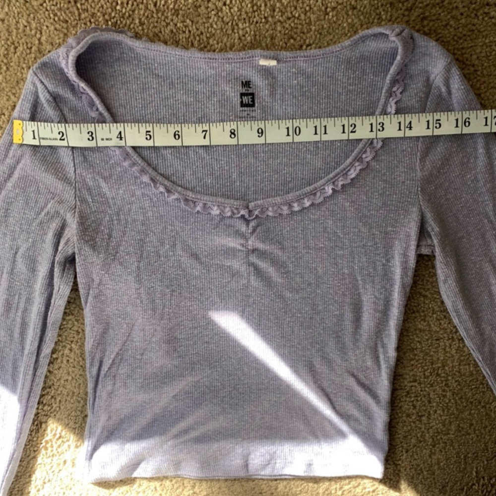 Pacsun Grey Lace Top!